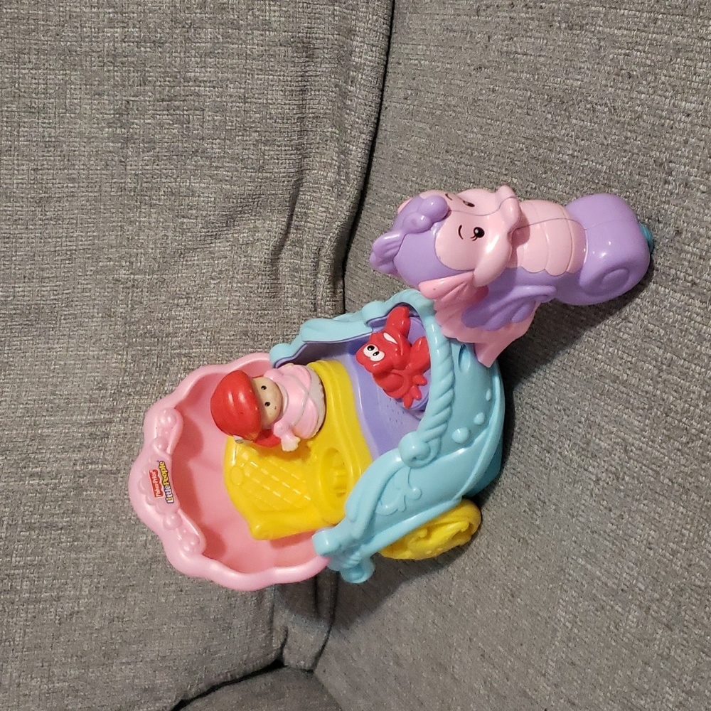 *FRENCH* Fisher-Price Little People Mermaid Set